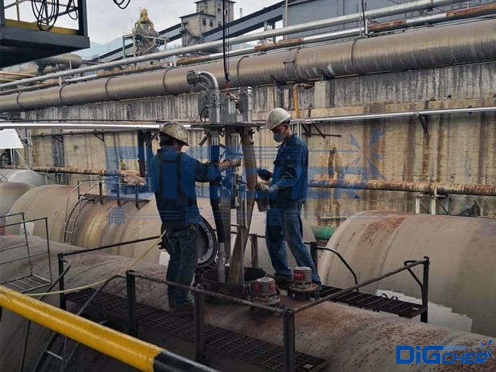 鐵路罐車(chē)高壓水清洗機(jī)構(gòu)